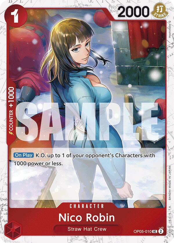 Nico Robin (Jolly Roger Foil) - One Piece Card Game