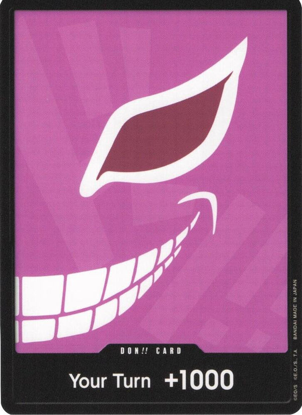 DON!! Card (Donquixote Doflamingo) (PRB-01) - One Piece Card Game