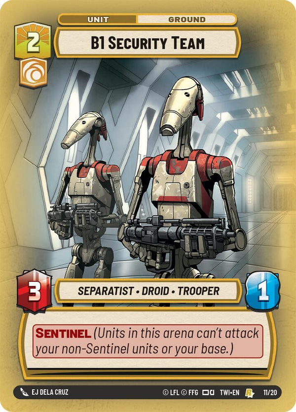 B1 Security Team - Star Wars Unlimited