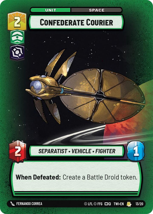 Confederate Courier - Star Wars Unlimited