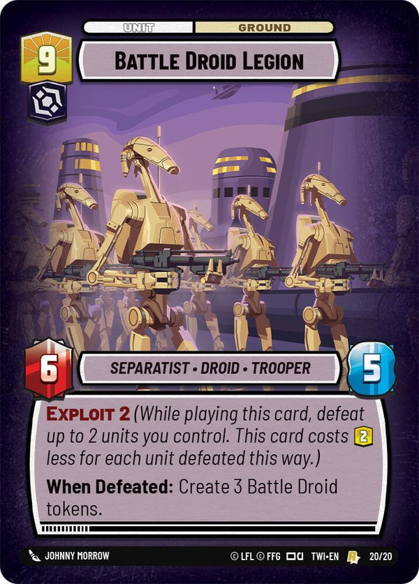 Battle Droid Legion - Star Wars Unlimited