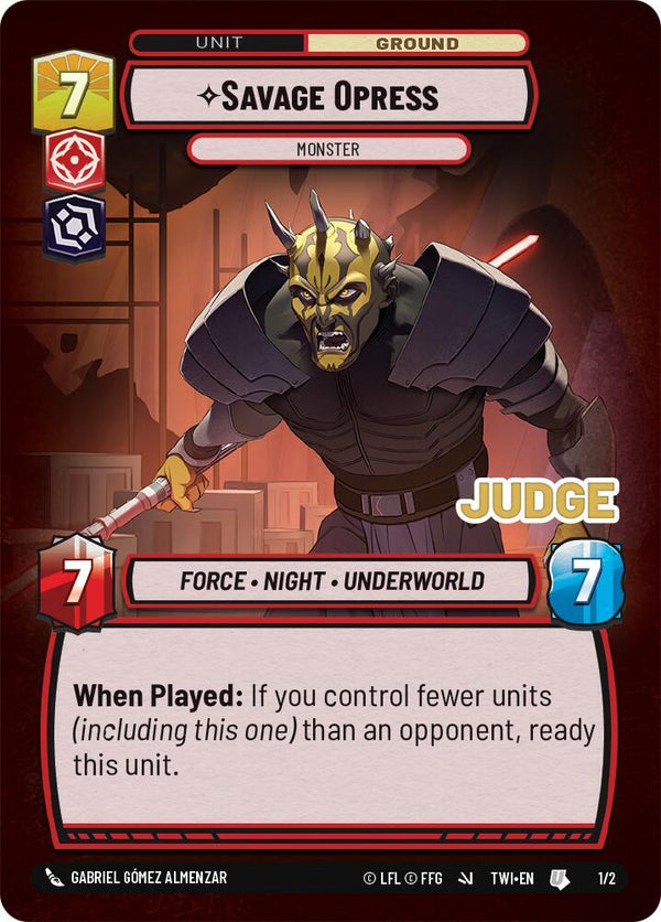Savage Opress - Monster - Star Wars Unlimited