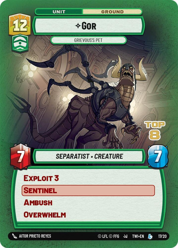 Gor - Grievous's Pet (Top 8) - Star Wars Unlimited
