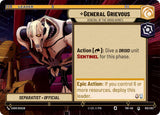 General Grievous - General of the Droid Armies (Hyperspace) - Star Wars Unlimited