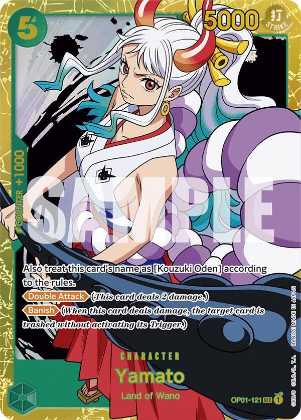 Yamato (OP01-121) (Reprint) - One Piece Card Game