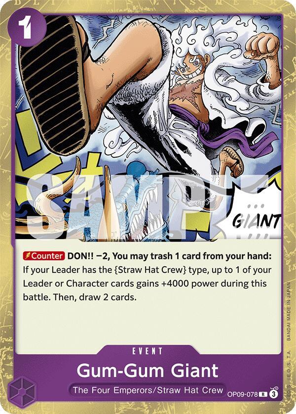 Gum-Gum Giant - One Piece Card Game