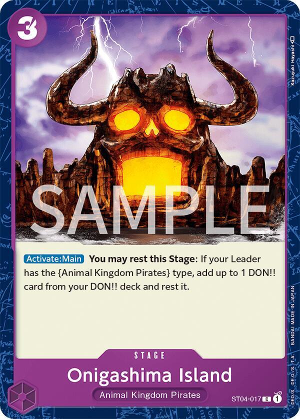Onigashima Island - One Piece Card Game