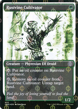 Rustvine Cultivator (Showcase) (Step-and-Compleat Foil) - Magic: The Gathering