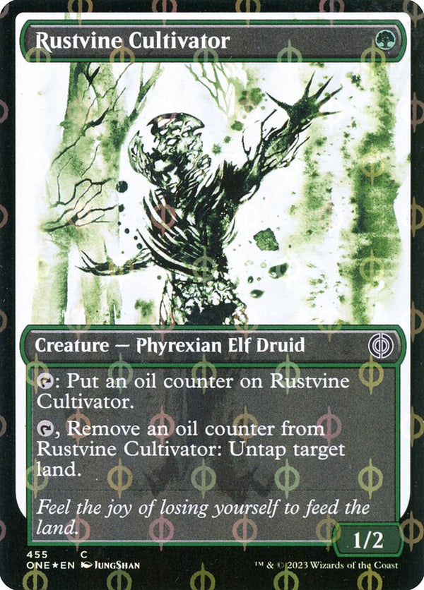 Rustvine Cultivator (Showcase) (Step-and-Compleat Foil) - Magic: The Gathering
