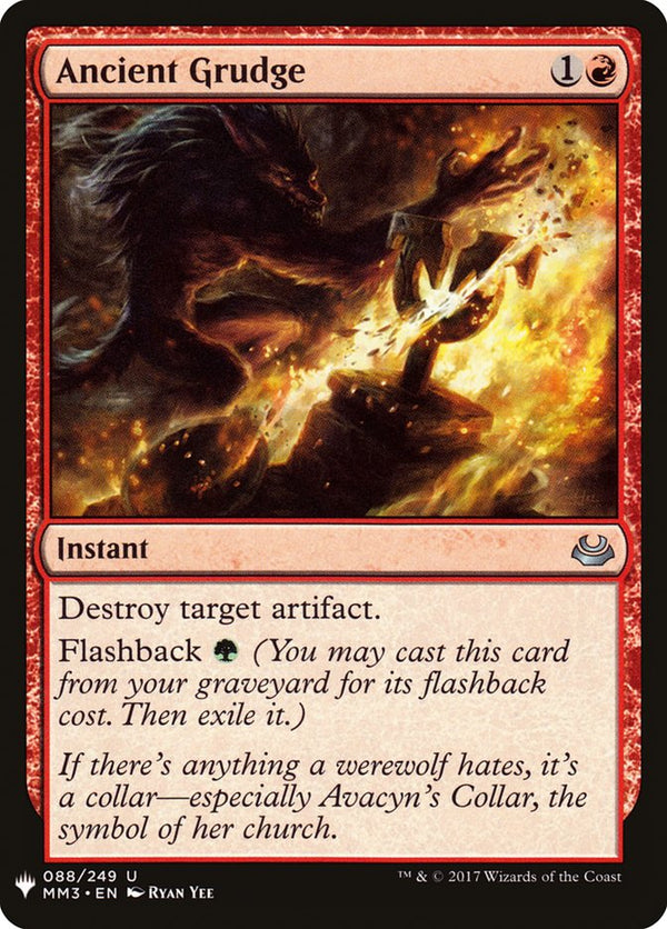 Ancient Grudge - Magic: The Gathering