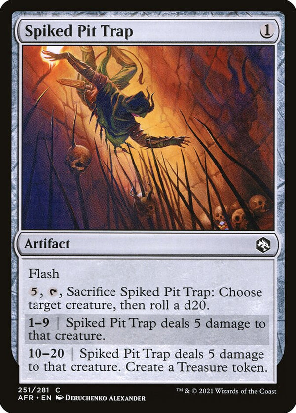 Spiked Pit Trap - Magic: The Gathering