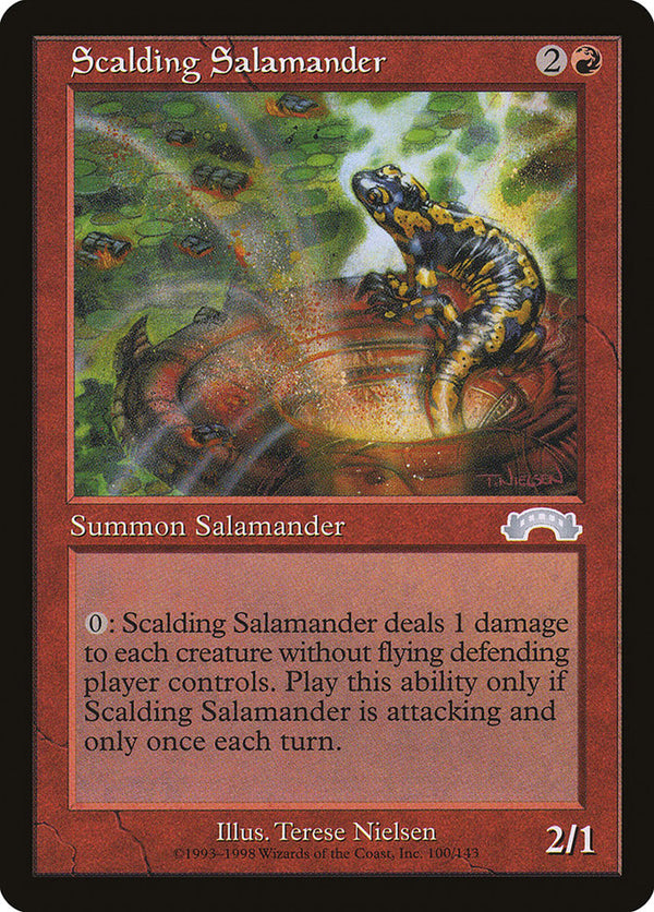 Scalding Salamander - Magic: The Gathering