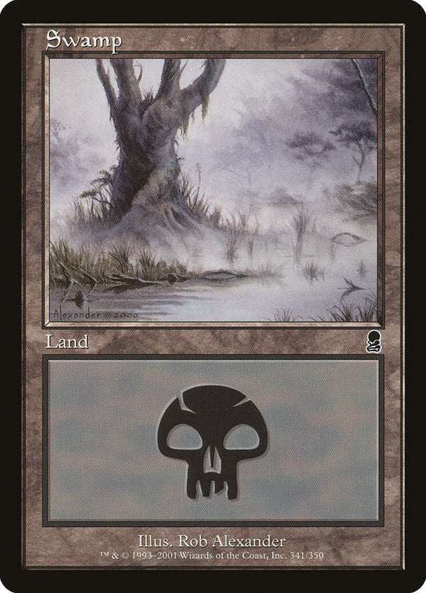 Swamp (341) - Magic: The Gathering