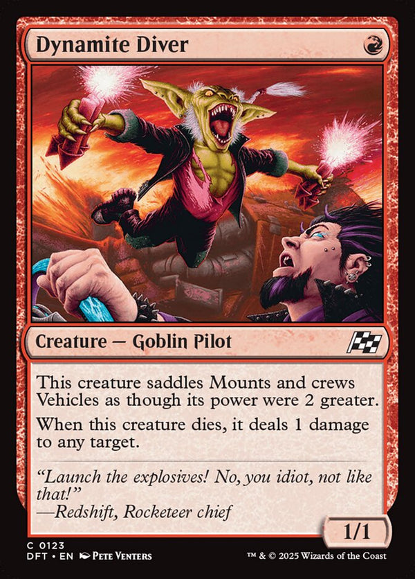 Dynamite Diver - Magic: The Gathering
