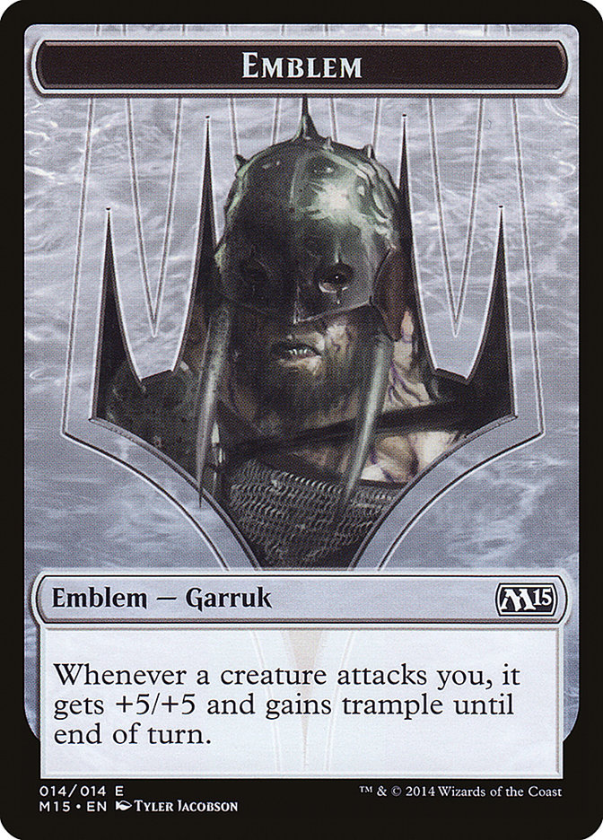 Emblem - Garruk, Apex Predator