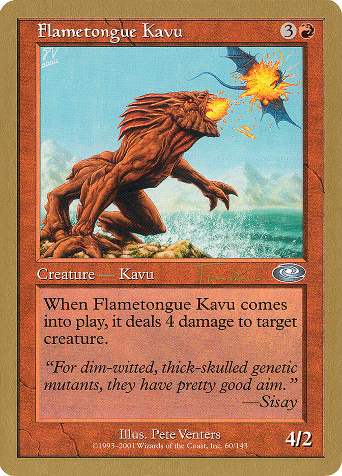 Flametongue Kavu - 2001 Jan Tomcani (PLS)