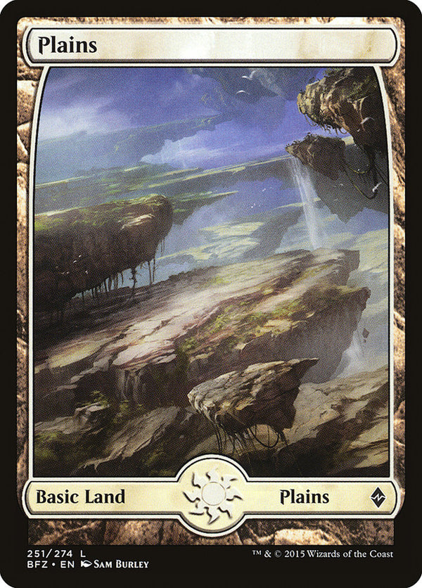 Plains (251) - Full Art - Magic: The Gathering
