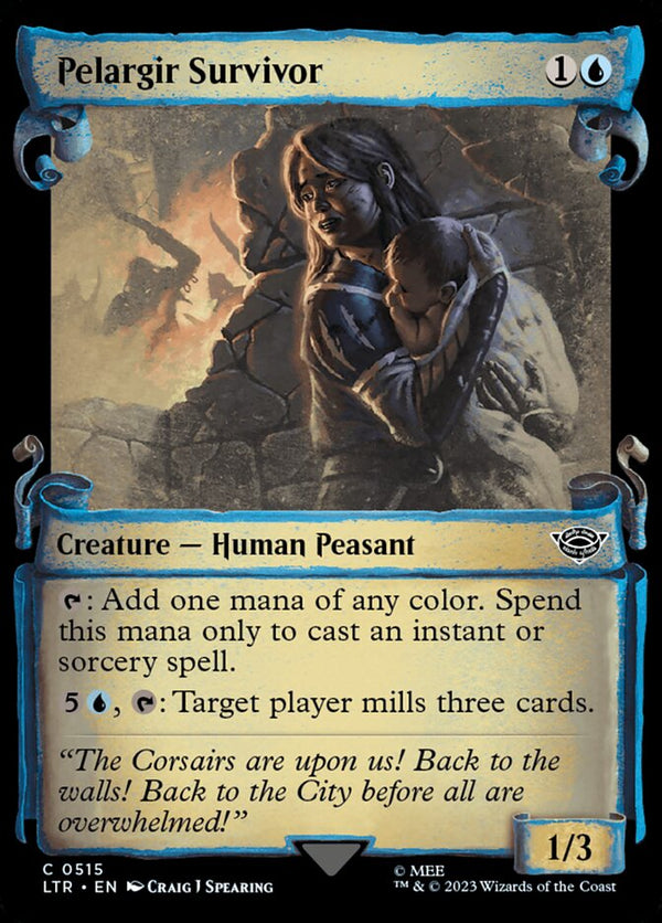 Pelargir Survivor (Showcase Scrolls) - Magic: The Gathering