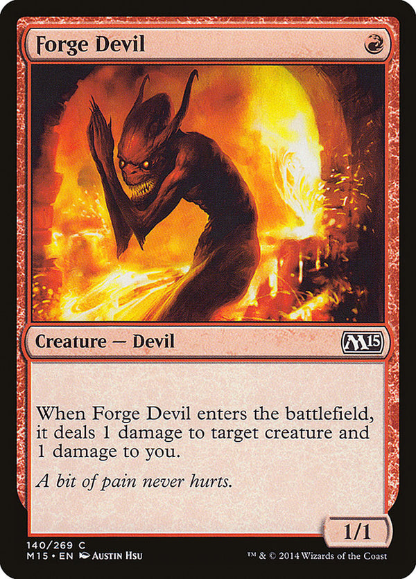 Forge Devil - Magic: The Gathering