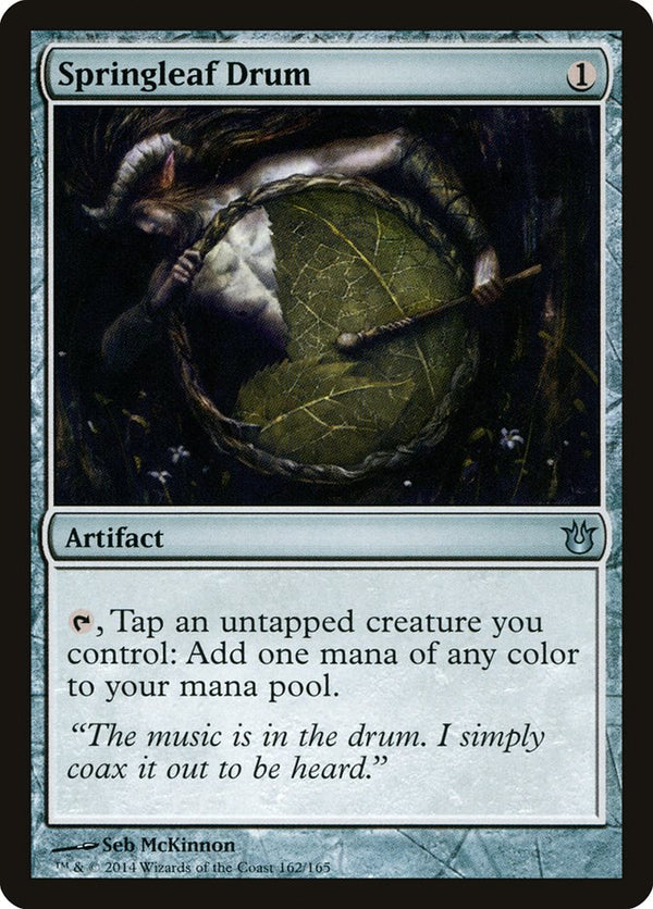 Springleaf Drum - Magic: The Gathering