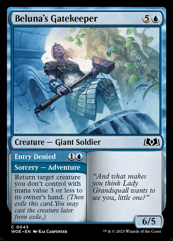 Beluna's Gatekeeper - Magic: The Gathering