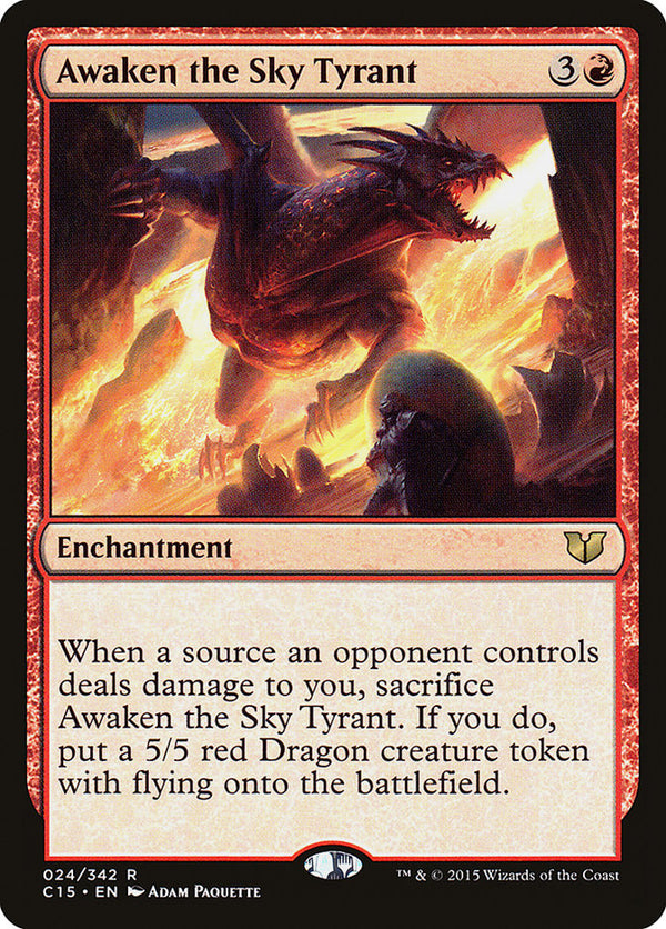 Awaken the Sky Tyrant - Magic: The Gathering