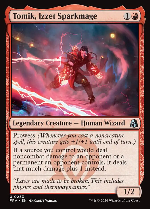 Tomik, Izzet Sparkmage (FRA 253) - Magic: The Gathering