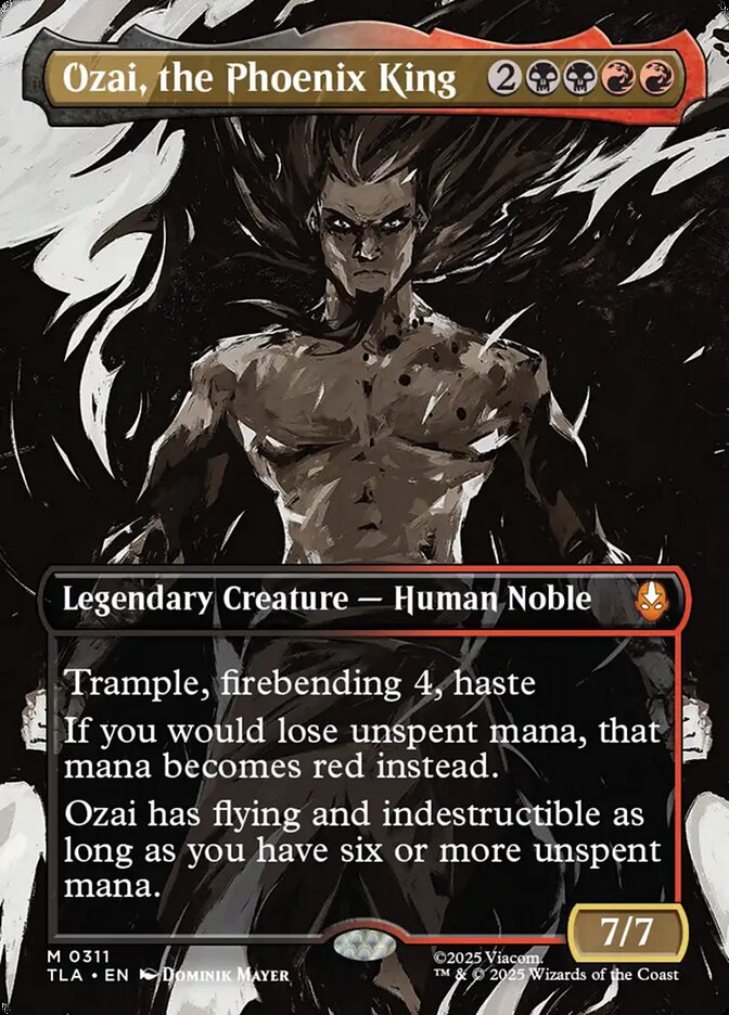 Ozai, the Phoenix King (0311) (Borderless)