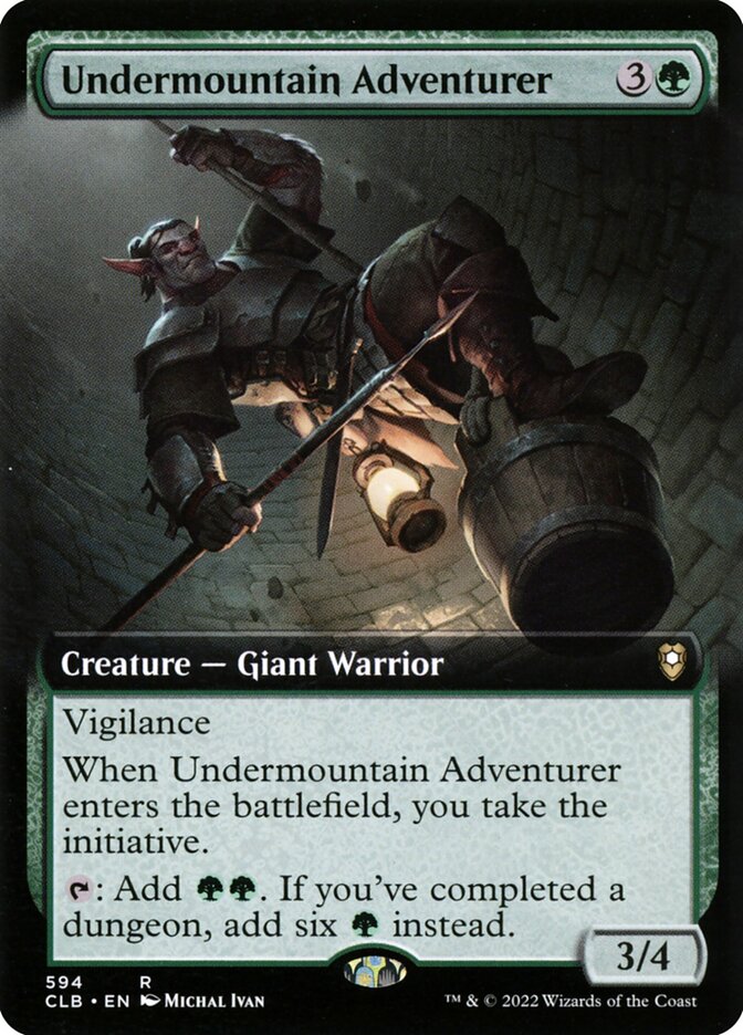 Undermountain Adventurer (Extended Art)