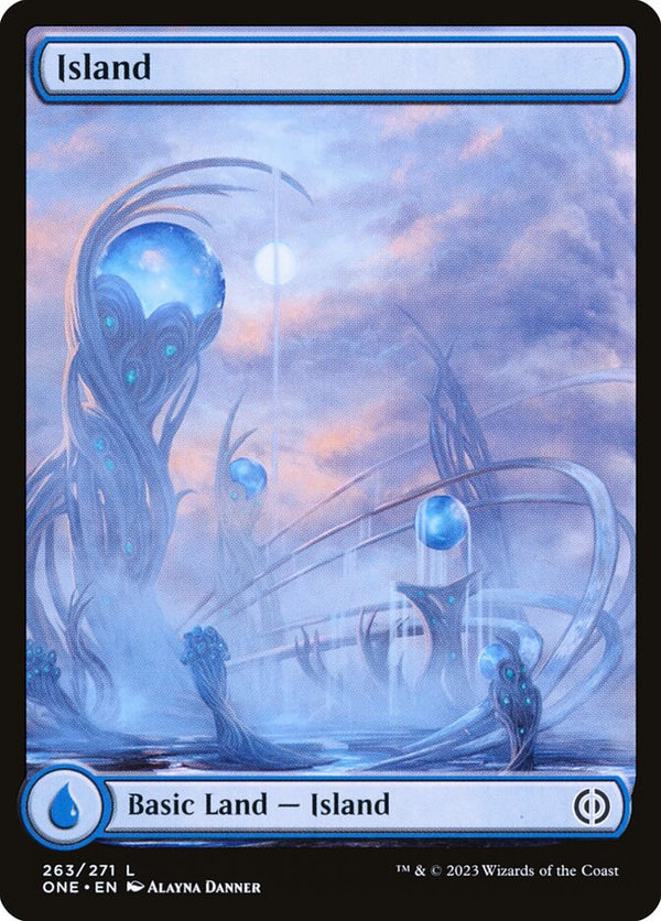 Island (263) - Full Art - Magic: The Gathering