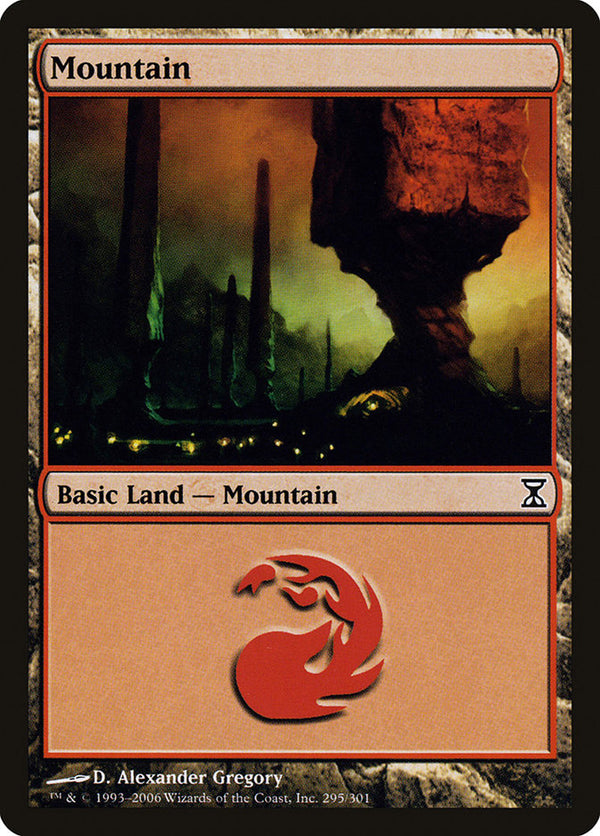 Mountain (295) - Magic: The Gathering