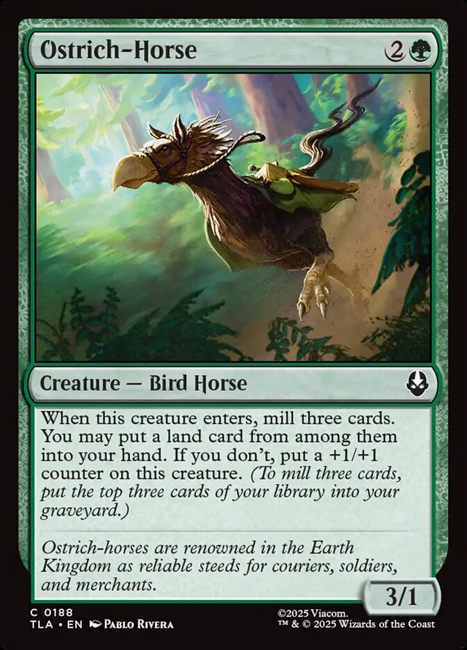 Ostrich-Horse