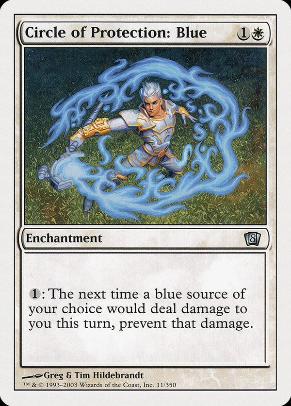Circle of Protection: Blue - Magic: The Gathering