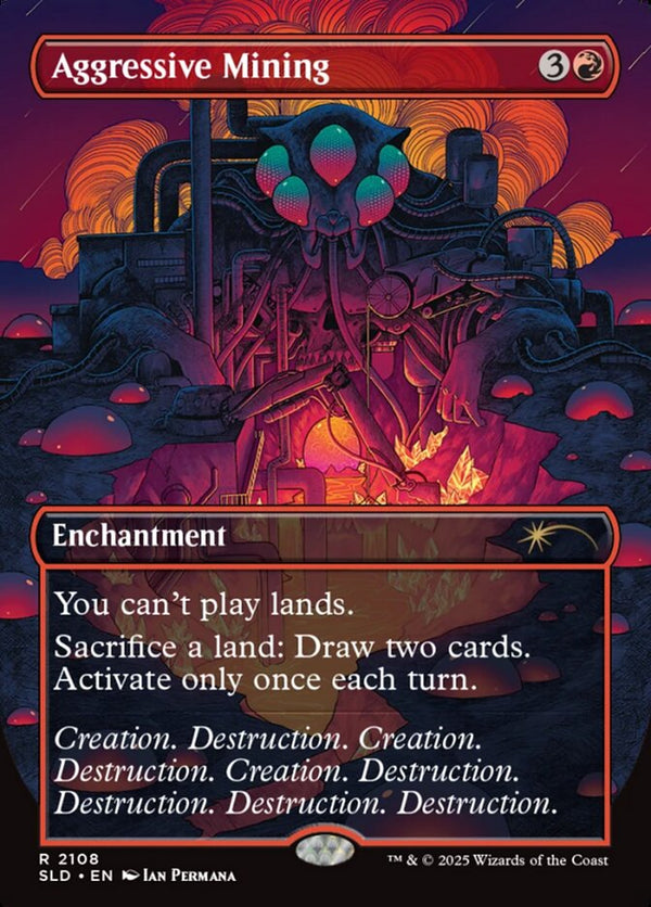 Aggressive Mining - Magic: The Gathering