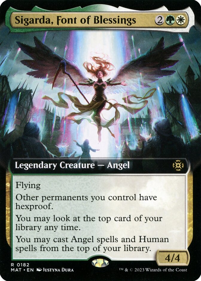 Sigarda, Font of Blessings (Extended Art)