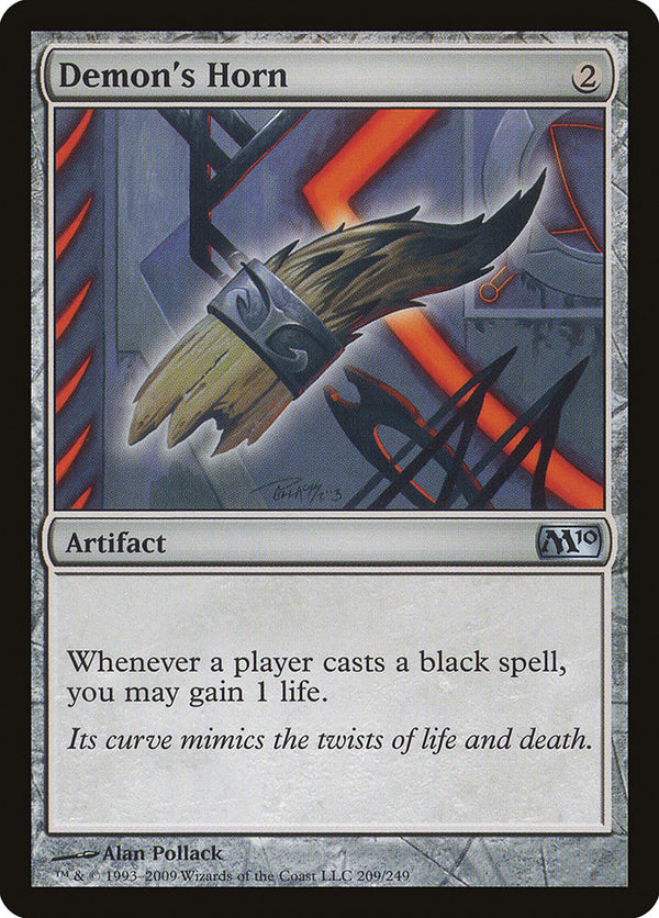 Demon's Horn - Magic: The Gathering