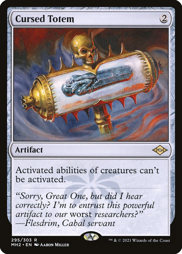 Cursed Totem - Magic: The Gathering