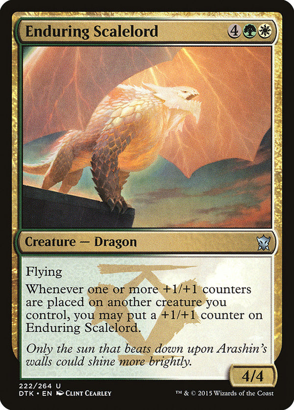 Enduring Scalelord - Magic: The Gathering