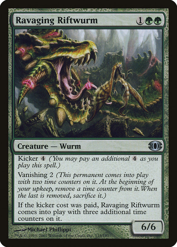 Ravaging Riftwurm - Magic: The Gathering