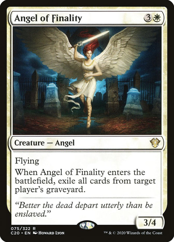 Angel of Finality - Magic: The Gathering