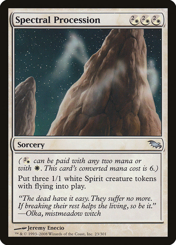 Spectral Procession - Magic: The Gathering