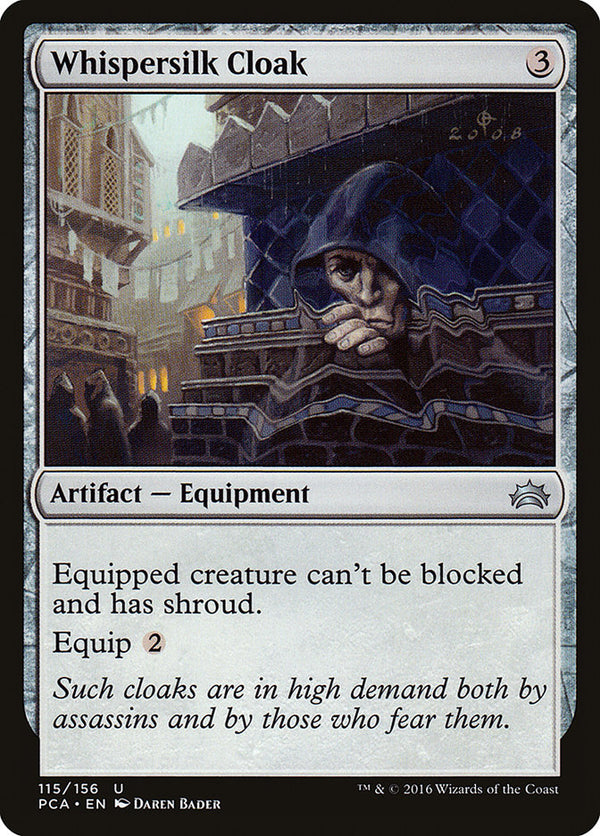 Whispersilk Cloak - Magic: The Gathering