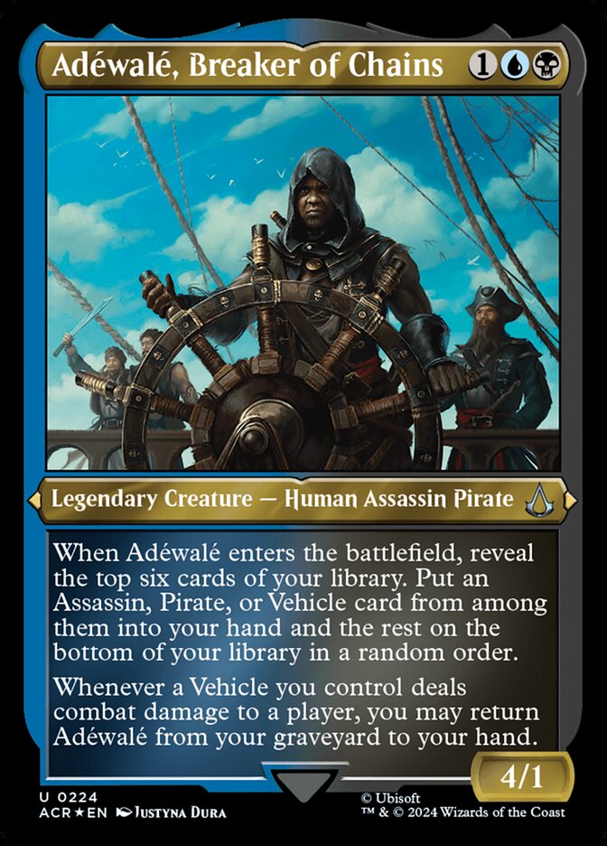 Adewale, Breaker of Chains (Foil Etched)