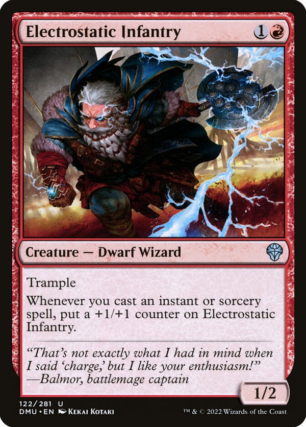Electrostatic Infantry - Magic: The Gathering