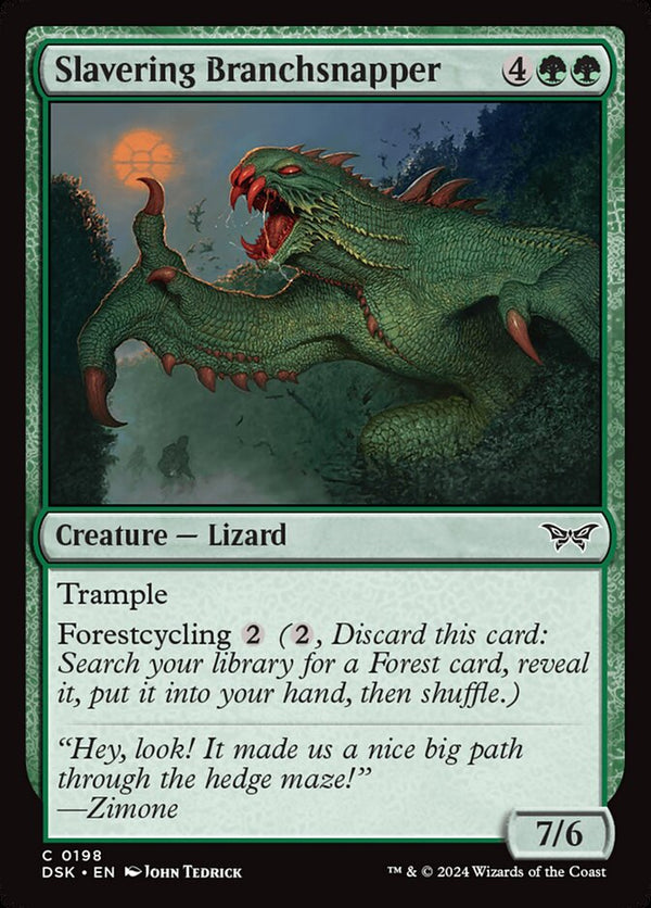 Slavering Branchsnapper - Magic: The Gathering