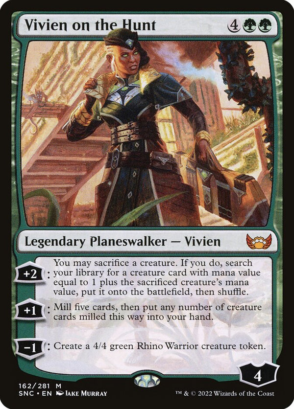 Vivien on the Hunt - Magic: The Gathering