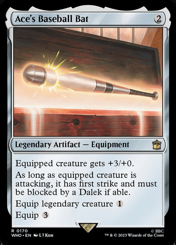 Ace's Baseball Bat - Magic: The Gathering