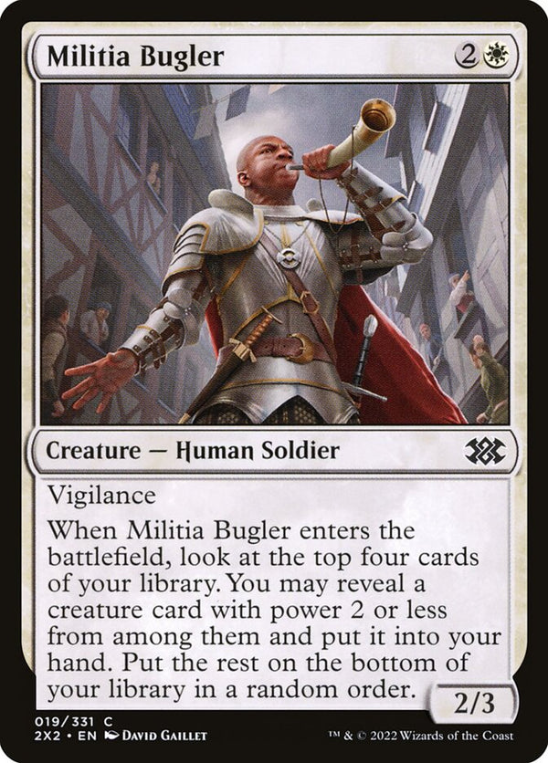 Militia Bugler - Magic: The Gathering