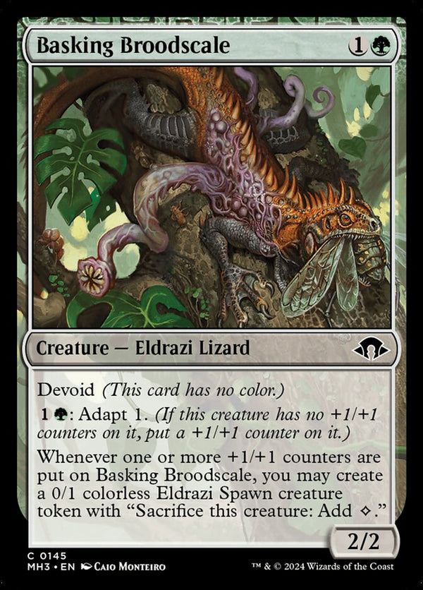 Basking Broodscale - Magic: The Gathering