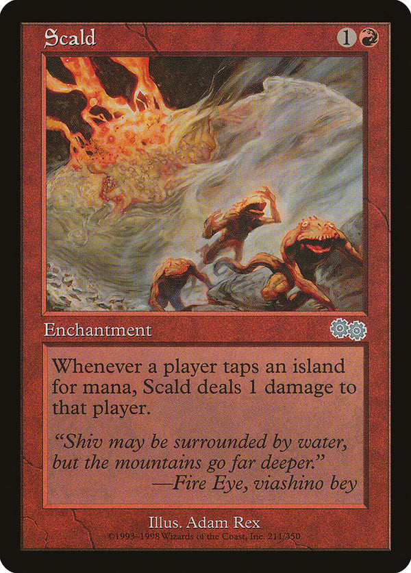 Scald - Magic: The Gathering